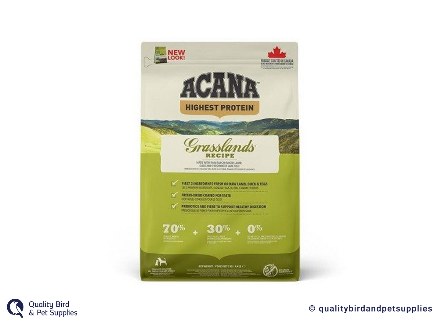Acana Highest Protein Grasslands Dog Recipe