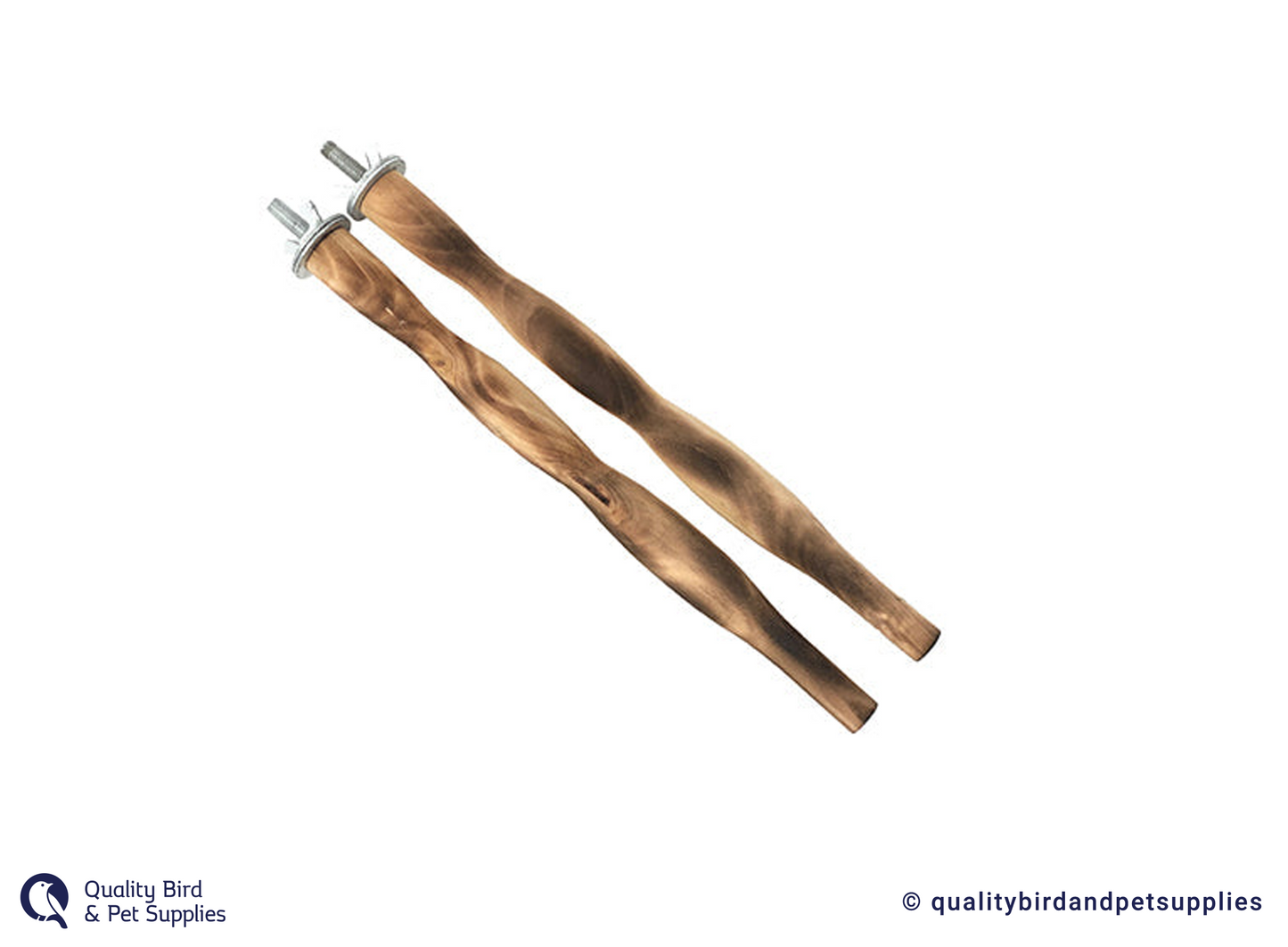 Allpet Bird Perch Wood Ergonomic 2 pack