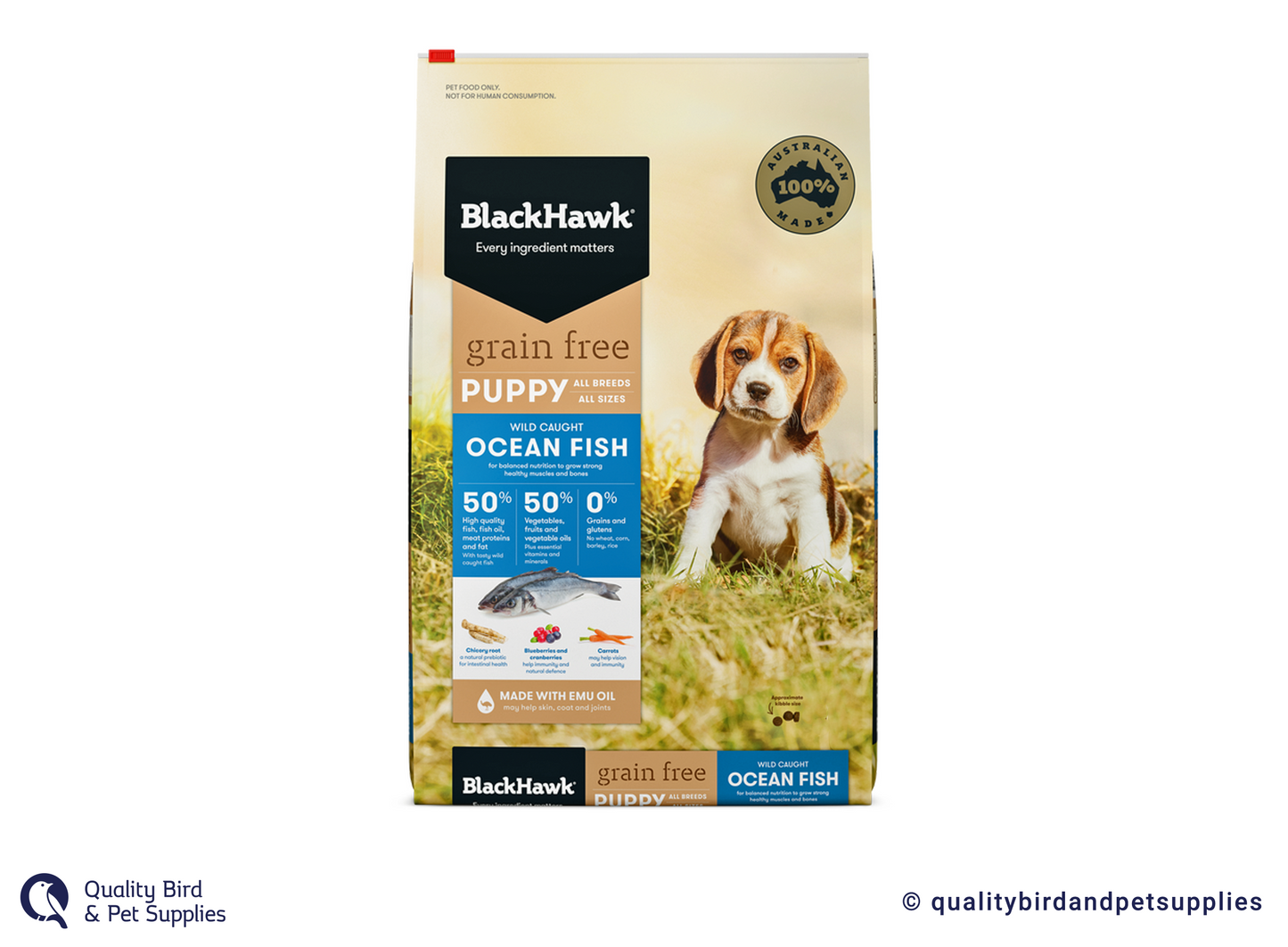 Black Hawk Grain Free Puppy Ocean Fish