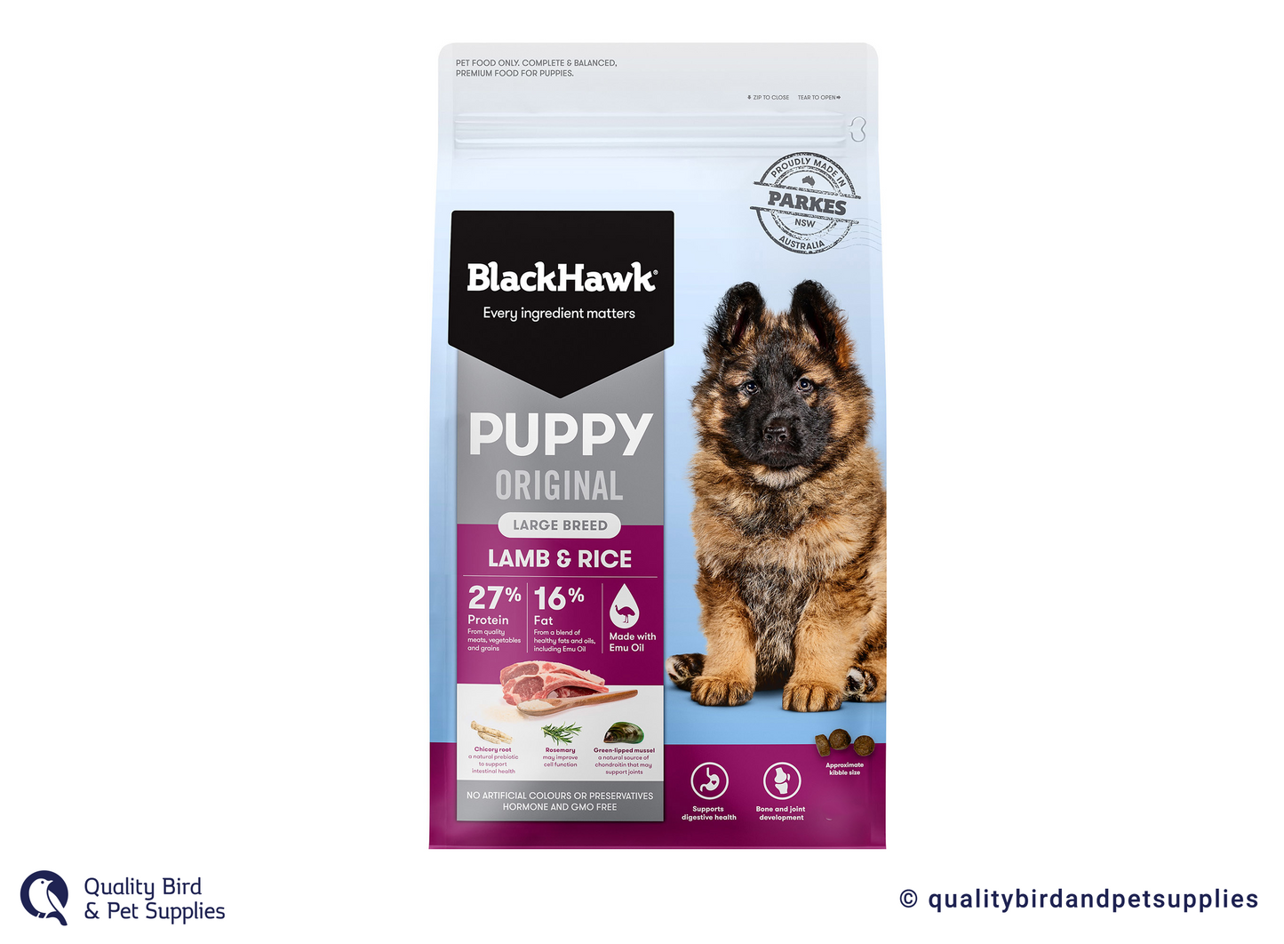 Black Hawk Original Puppy Large Breed Lamb & Rice