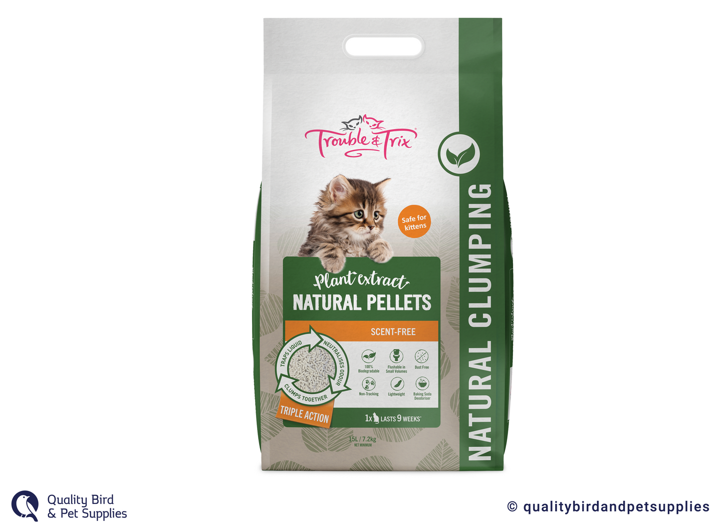 Trouble and Trix Natural Cat Litter