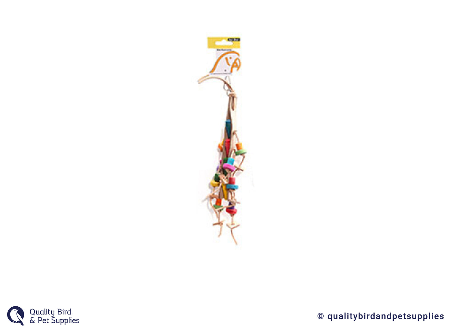 Avi One Leather Rope Wooden Beads 47cm