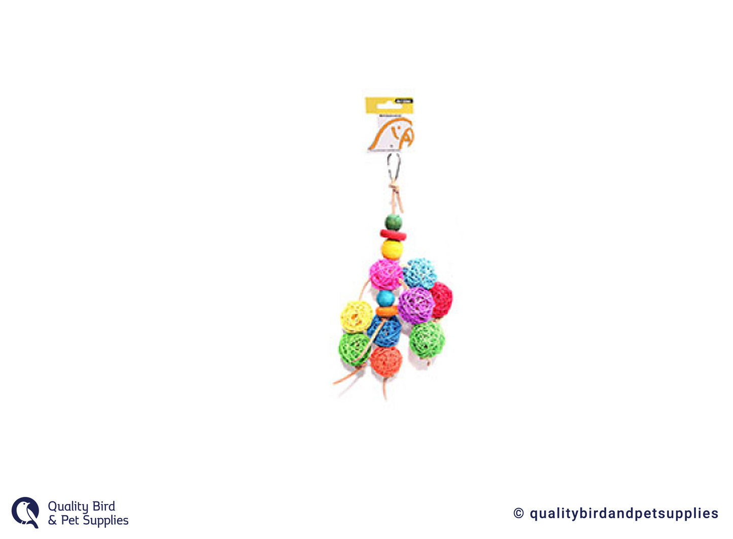Avi One Leather Rope Coloured Rattan Ball 30cm