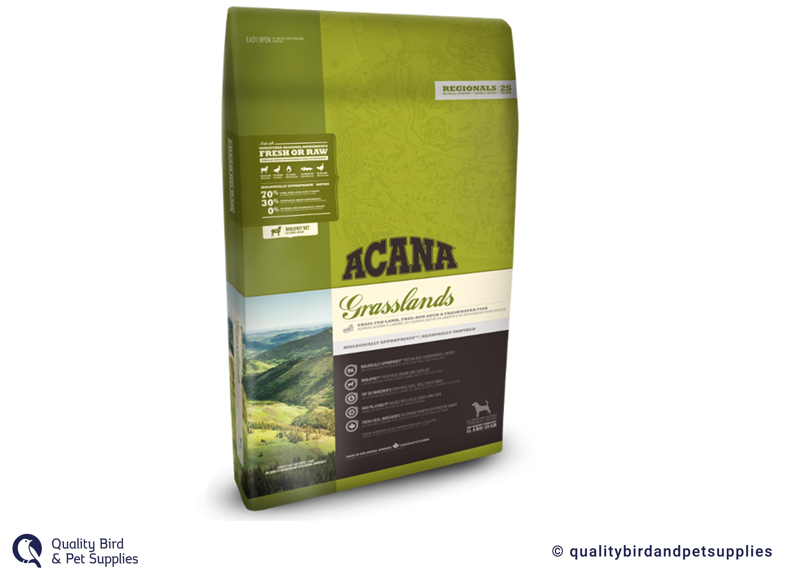 Acana Grasslands Dog Food Quality Bird Pet Supplies