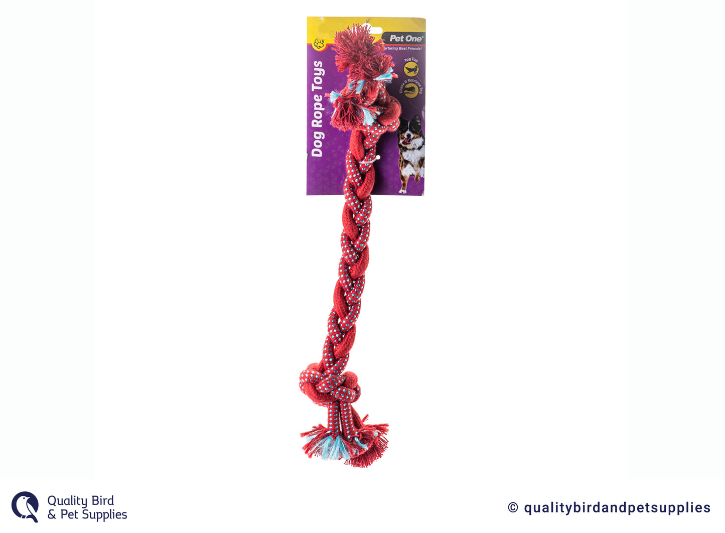 Pet One Dog Toy Rope With Knots