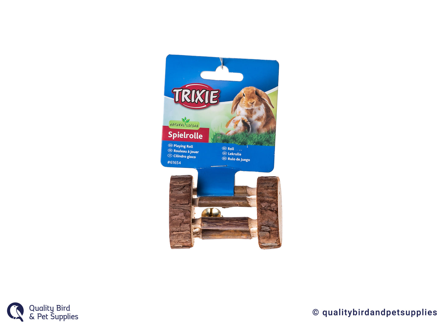 Trixie Natural Living Playing Roll with Bell 7cm
