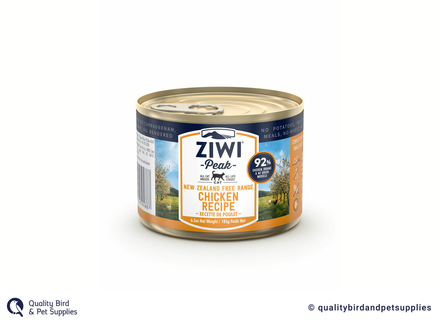 Ziwi Peak Tinned Cat Food 185g - Product of NZ