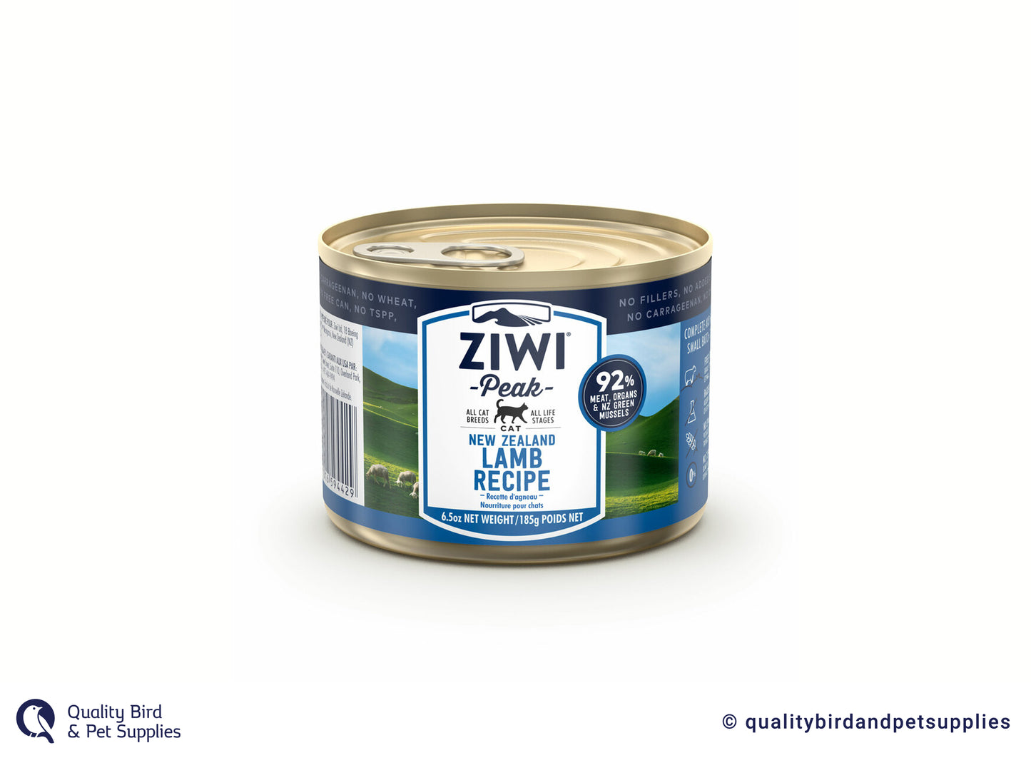 Ziwi Peak Tinned Cat Food 185g - Product of NZ