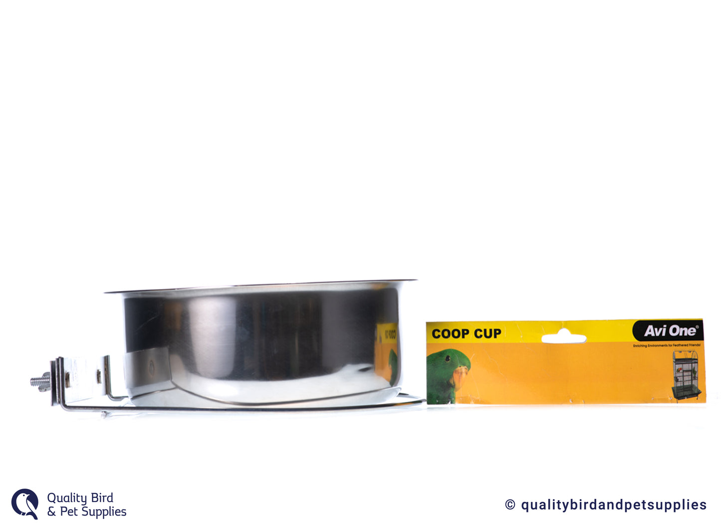 Avi One Coop Cup Feeder With Clamp Holder