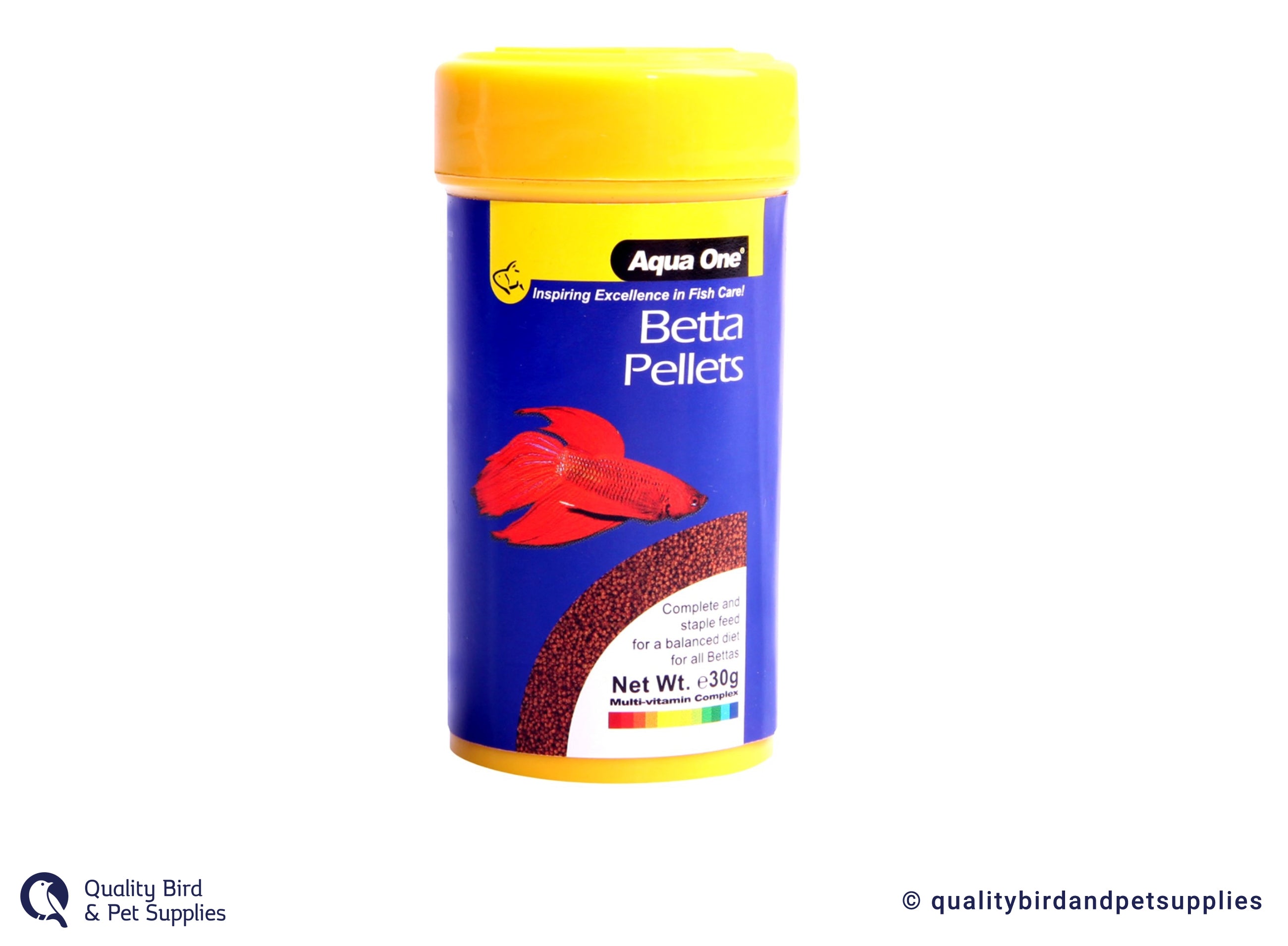 Aqua One Betta Pellets 30g – Quality Bird Pet Supplies