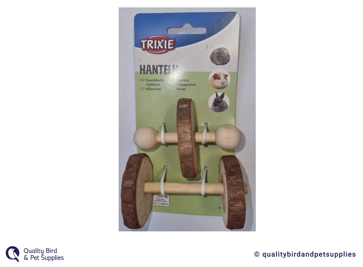 Trixie Natural Living Dumbbells 2pc