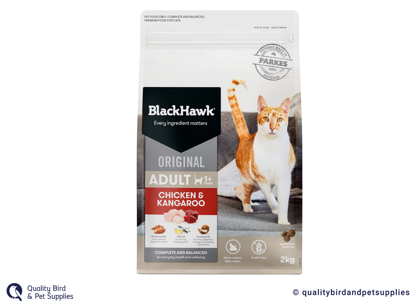 Black Hawk Original Adult Chicken & Kangaroo 2kg