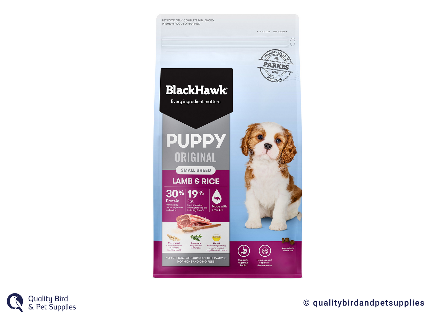 Black Hawk Original Puppy Small Breed Lamb & Rice 3kg