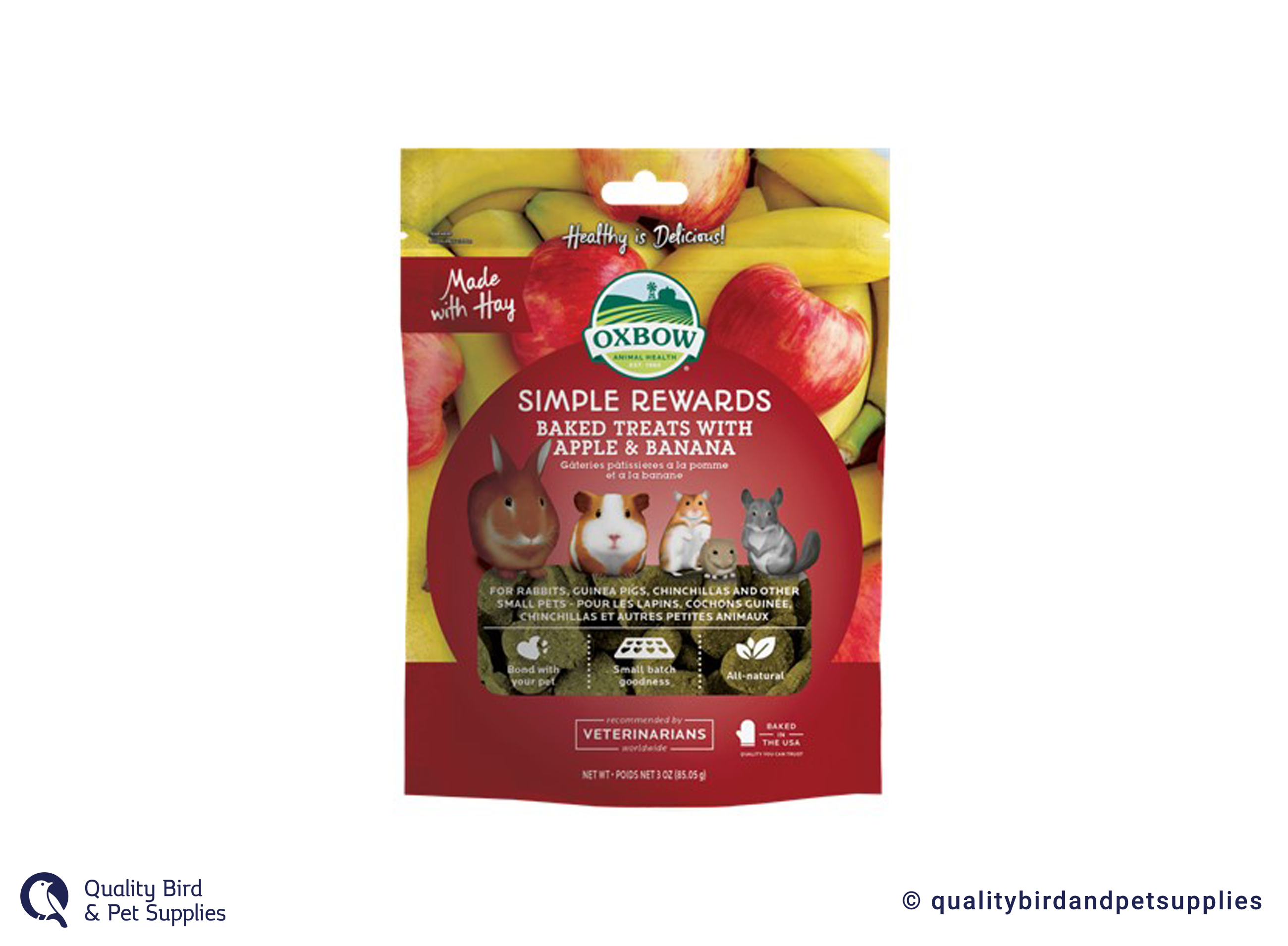 Oxbow Simple Rewards - Dolcetti Alla Fragola Per Piccoli Animali 14,2 G - Foto 6
