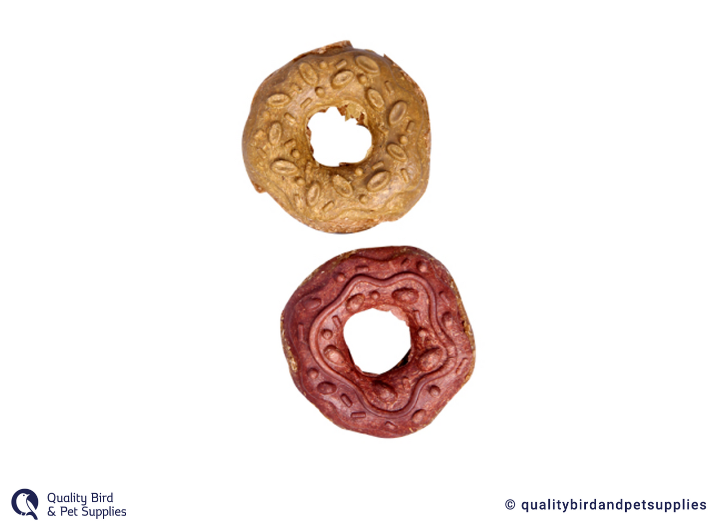 Pet One Donuts Large 2pcs Yellow/Red
