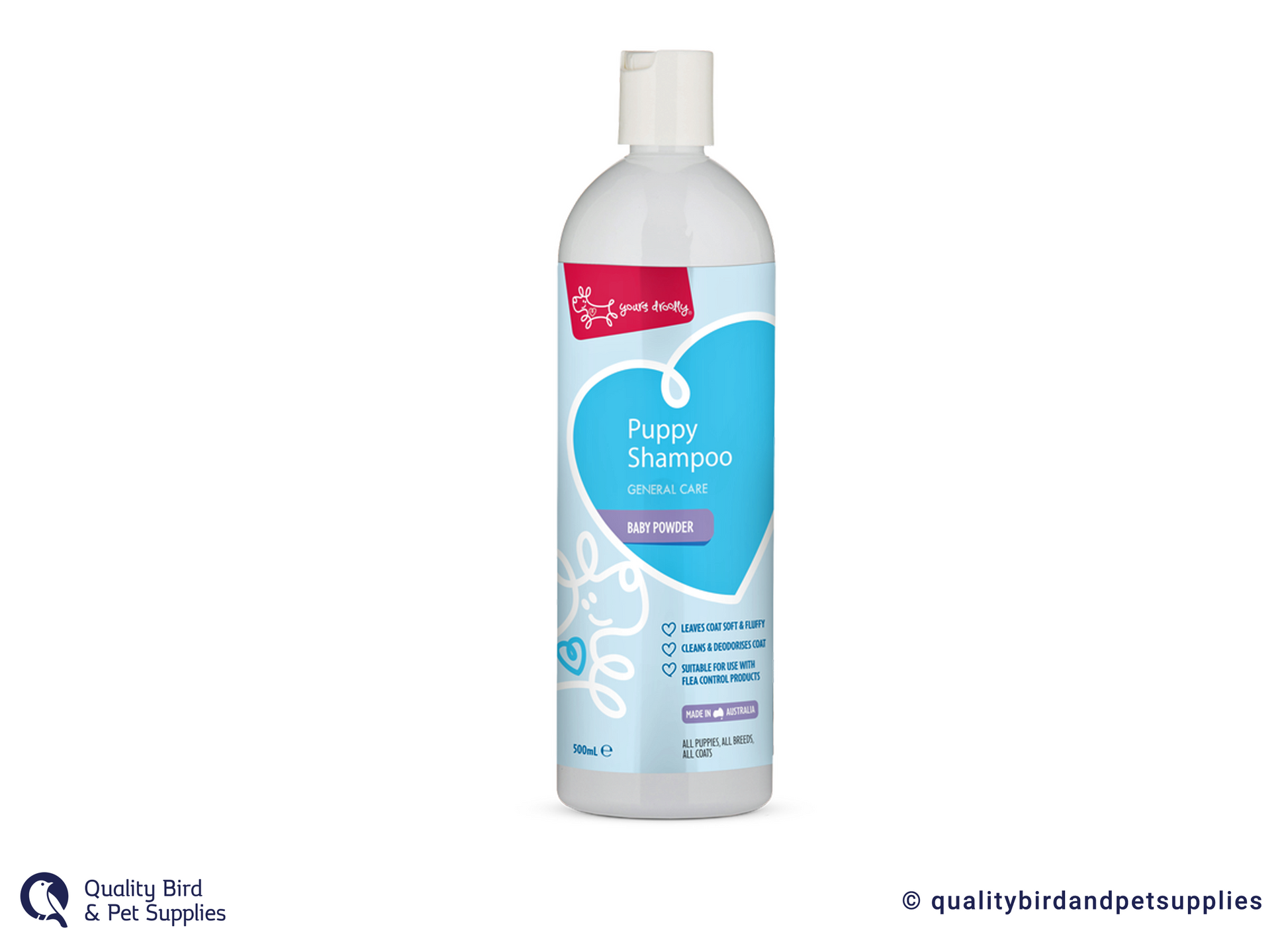 Baby powder on 2024 puppies