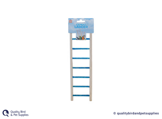 Allpet Bird Wooden Ladder Cement/Grit