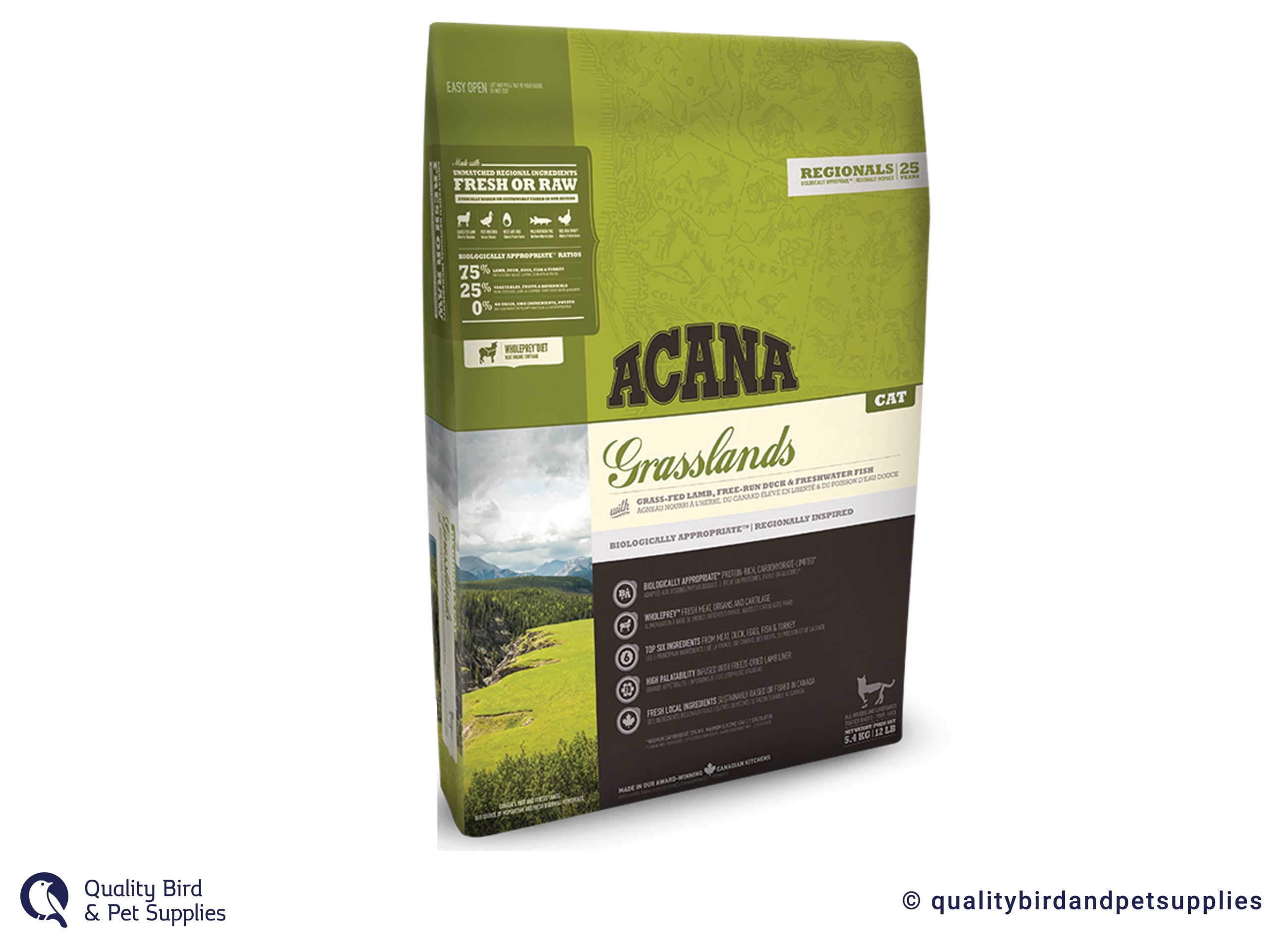 Acana grasslands cat top food