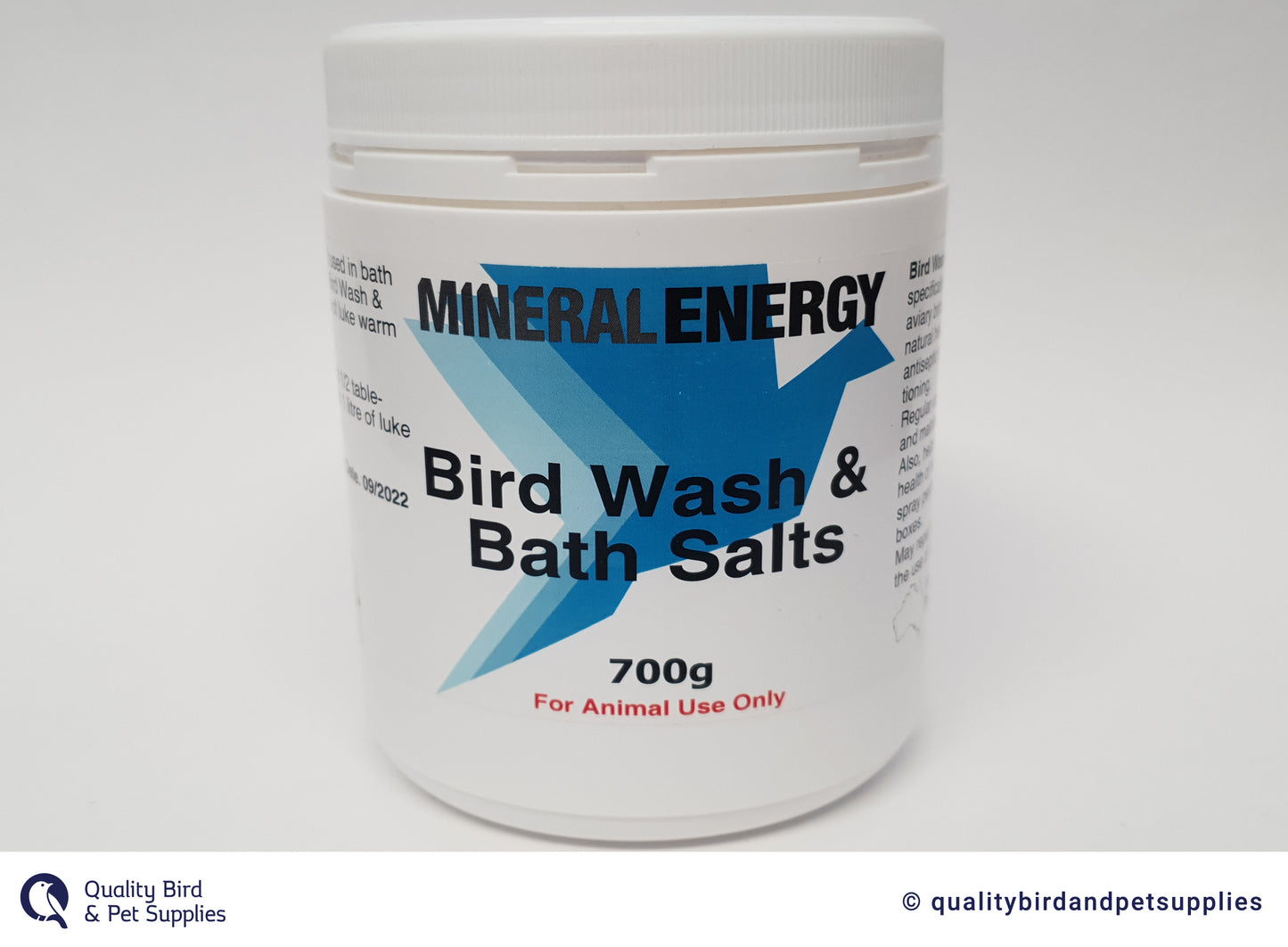 Mineral Energy Bird Wash & Bath Salts 700g