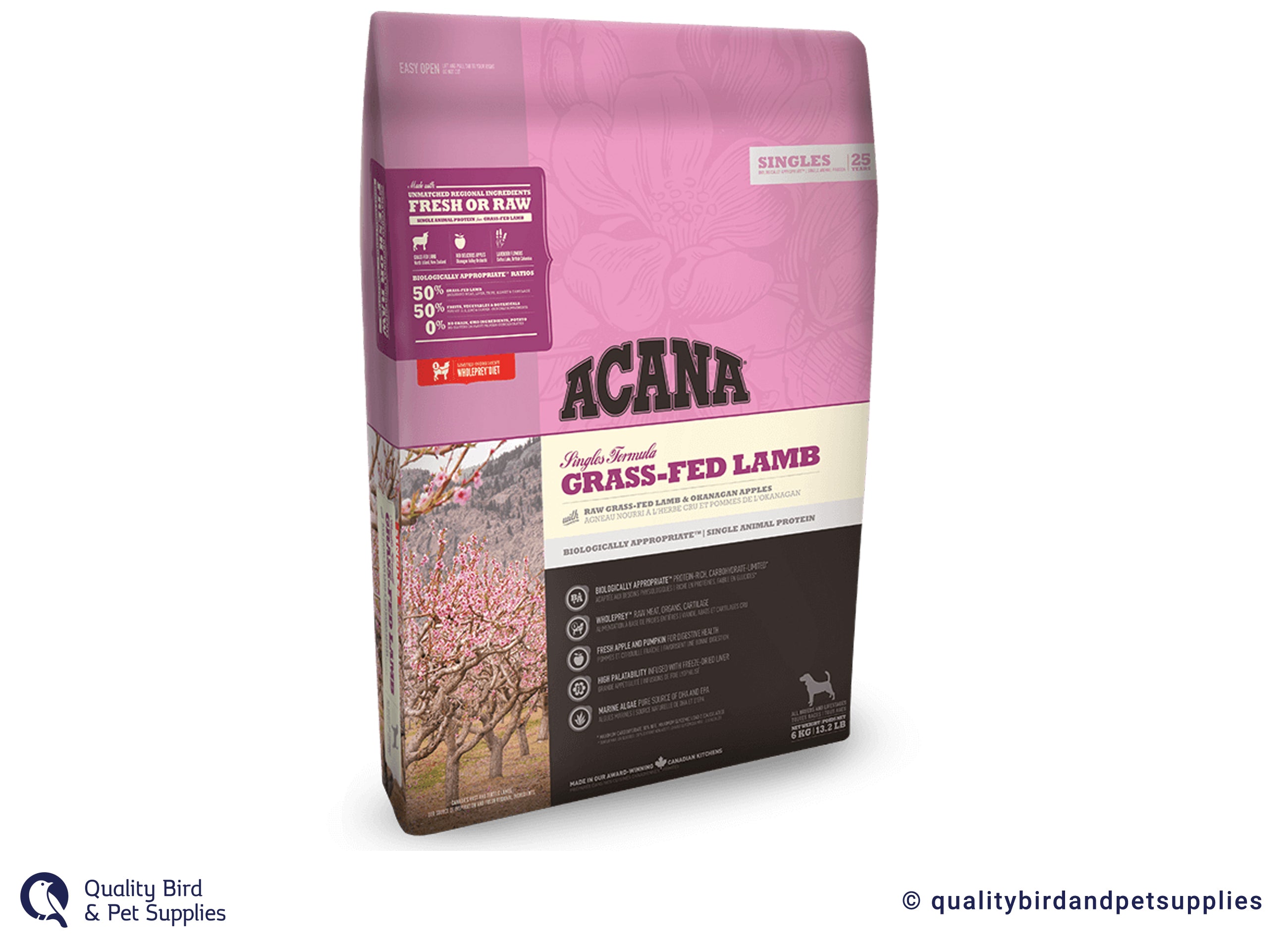 Acana grass fed lamb dog food best sale