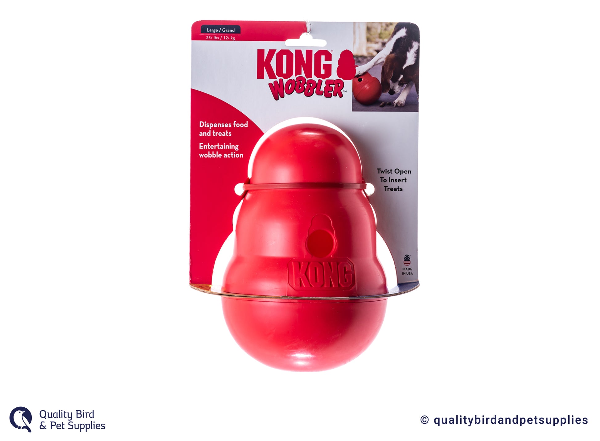 Kong Wobbler – Quality Bird & Pet Supplies