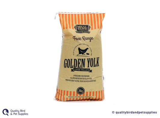Meal Time Free Range Golden Yolk Layer Pellets 20kg
