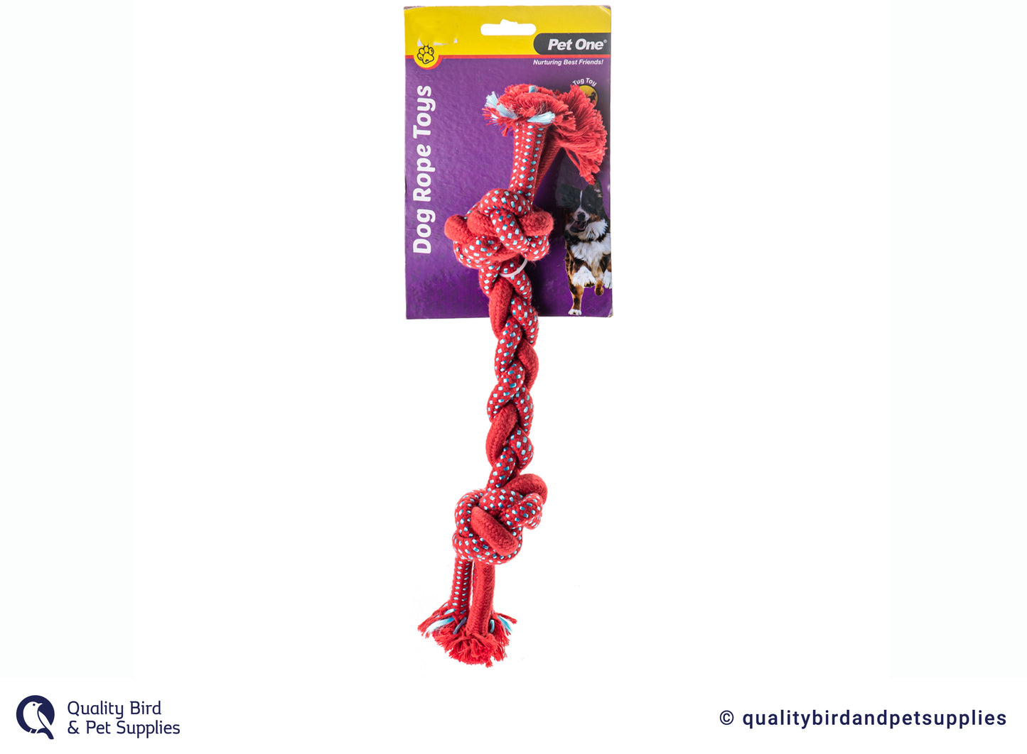 Pet One Dog Toy Rope With Knots