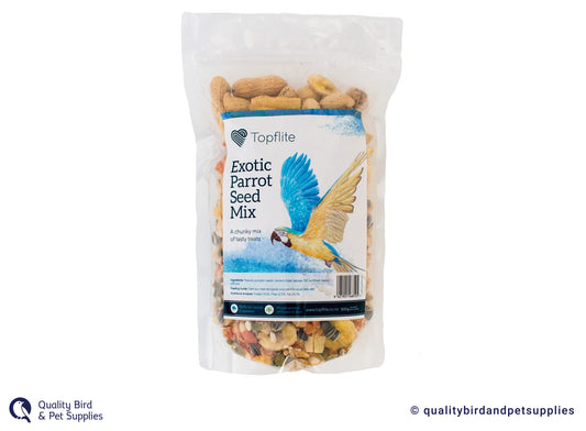 Exotic Parrot Seed Mix 500g - Topflite