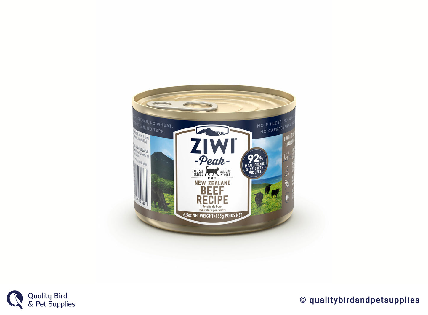 Ziwi Peak Tinned Cat Food 185g - Product of NZ